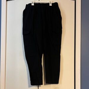 Women’s Black Cargo Jogger Pants